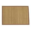 6 Piece Bamboo Place Mat Set - Light Brown
