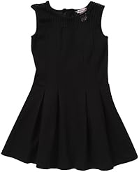 Toddler Nylon/Ponte/Spandex/Viscose Long Sleeves  Dress