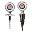 Texas Rangers MLB Cork Screw and Wine Bottle Topper Set by Great American Products