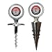 Texas Rangers MLB Cork Screw and Wine Bottle Topper Set by Great American Products