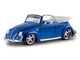 Review Maisto  / Diecast Model VW Beetle Cabriolet (VBugz) in Metallic Blue (1:18 scale)