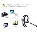 Bluetooth Headset,Tesson BH790 Wireless Business Bluetooth Earpieces with Microphone - Lightweight and Noise Reduction Earphones for Cell Phones (Black)