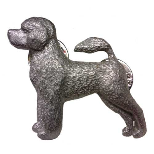 Portuguese Water Dog Pewter Pin