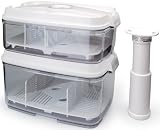 Produkt-Bild: Genius 31027 Timer Maxi Vakuum Dosen Set 3tlg. wei&szlig;