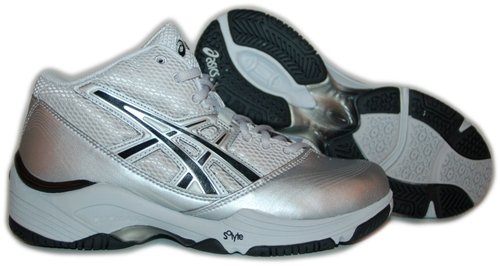 Asics Fitnesschuhe Gel-Aeroshape Damen 9390 silber Gr??e 35.5