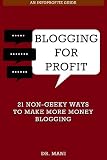 Blogging For Profit 41dHFuIulWL. SL160 Blogging For Profit