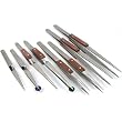 8 Cross Locking Straight Tweezers Soldering Hand Tools