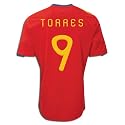adidas #9 Torres Spain Home 09/11 Soccer Jersey (US Size: S)
