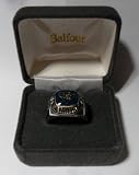 Balfour NBA Golden State Warriors Ring Size 14 White Gold