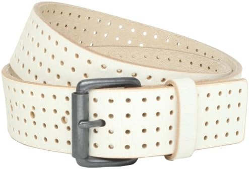 7 for All Mankind Men's Perforated Belt