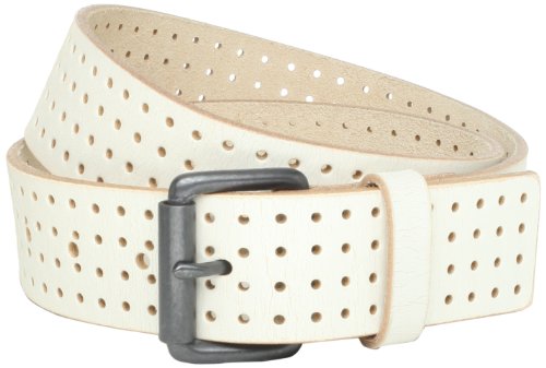7 for All Mankind Men's Perforated Belt