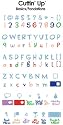 Cricut 290288 Cuttin Up Font Cartridge