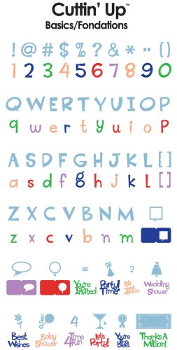 Cricut Cuttin' Up Font Cartridge