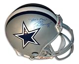 Drew Pearson Signed Cowboys Proline Helmet Inscribed