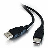 Cables To Go 2m Usb 2.0 A Male/a Male Cable Black