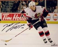 Jason Spezza Signed 8X10 Unframed - White Action-H