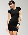 bebe Mesh Inset Stretch Sexy Dress
