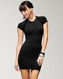 Mesh Inset Stretch Sexy Dress - black (M/L)