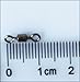 Great Deal(TM) Hot sale 100PCS Ball Bearing Swivel Solid Rings Fishing Connector 7# 10mm 22kg
