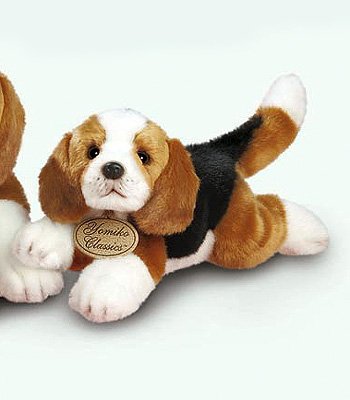 41dHNmjFShL Beagle Dog Plush Yomiko Classic 11 Realistic Stuffed Animal Dog By Russ Berrie