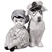 Westland Giftware The Little Rascals Magnetic Spanky and Petey Salt and Pepper Shaker Set, 3-1/2-Inc