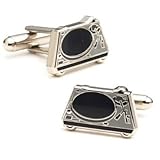 DJ Turntable Cufflinks - Music Themed Formal Wear - Cufflinks