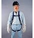 Miller 850KQC Black Universal Vest-Style Body Harness - Kevlar Webbing - 612230-15811 [PRICE is per EACH]
