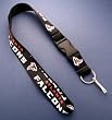 Atlanta Falcons Lanyard Keychain