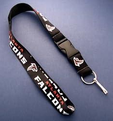 Atlanta Falcons Lanyard Keychain