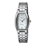 Casio Women's Edifice Silver-Tone Analog Dress Watch #LTP1254D-7AC