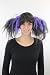 Karneval Cosplay Halloween Manga Girly Gothic Lolita Schwarz Lila Zöpfe 87110-P1-C10