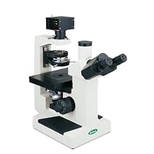 VanGuard Brightfield Inverted Microscope with Trinocular Head, Halogen Illumination, 10X, 25X, 40X Magnification