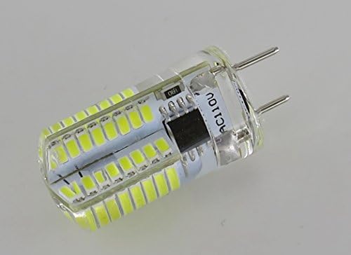 Maxfire 110v-120V 3w G8 Dimmable SMD 3014 64LEDS White 6000k 20W-30W Halogen Replacement for Crystal Ceiling Lamp Light