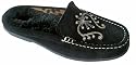 LAMO Mohegan Women's Slippers Shoes Sheepskin Black