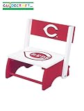 Product details for Cincinatti Reds MLB Flip-Up Step-Up / Foot Stool