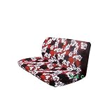 Universal-fit Hawaiian Bench Seat Cover - Red Hawaii Hibiscus Floral Print
