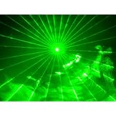 30mwグリーンレーザー★光学式スキャナー搭載★クラブ・ディスコ照明　DMXコントロール可能 【LASER レーザー 照明】