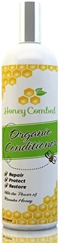 Organic Conditioner & Hair Miracle with Aloe Vera & Manuka Honey. Proven and Powerful High-End Australian Formula! Safe for All Ages - Great Detangler! Sulfate Free, Paraben Free, Gluten Free and Great for Color Treated or Curly Hair.