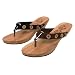 Journee Collection Wooden Sandal with Coconut Button Strap