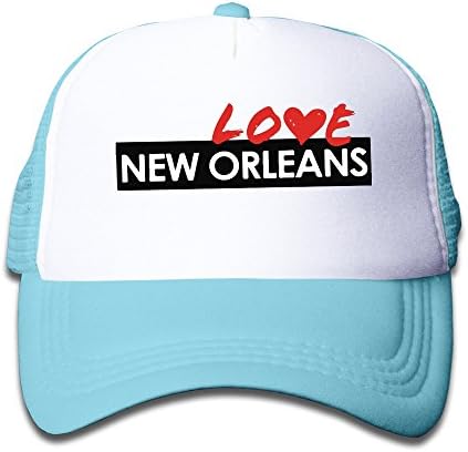 Love New Orleans City One Size Adjustable Baseball Snapbacks Kid's Hat