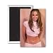 Jennifer Lopez - 3x2 inch Fridge Magnet - large magnetic button - Magnet