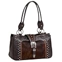 As Shown American West Wild Horses 3 Compartment Zip-Top Tote