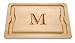 JK Adams 20-by-14-Inch Monogrammed Cutting Board, M