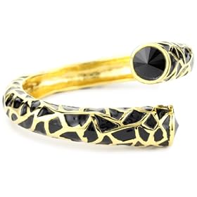 Joanna Laura Constantine Black Leopard Bracelet