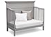 Serta Fairmount 4-in-1 Convertible Baby Crib, Grey