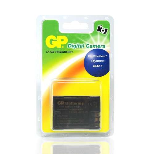 GP Akku f&uuml;r Olympus BLM-1 (Li-Ion, 7,4V, 1400 mAh)