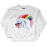 Youth Sweatshirt : RAINBOW UNICORN