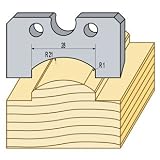 Logosol 50mm HSS Horizontal Profile Knives (pair)