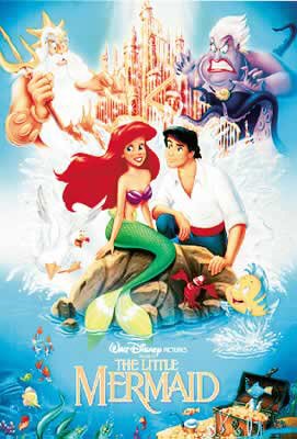 The Little Mermaid - Disney Movie Poster: (Size: 27'' x 39'')