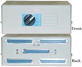 DB37 Female, 4 Way ABCD Switch Box